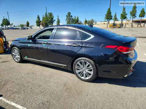 KMHGN4JE1KU296574 — 2019 Genesis G80, foto 2 de Copart, Parte delantera