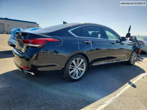 KMHGN4JE1KU296574 — 2019 Genesis G80, foto 3 de Copart, Parte delantera