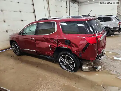 1GKKNXLS9JZ221422 — 2018 GMC Acadia, photo 2 from Copart, Side