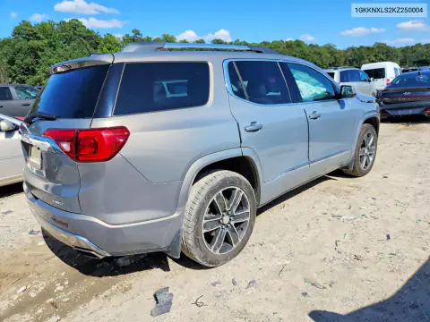 1GKKNXLS2KZ250004 — 2019 GMC Acadia, zdjęcie 3 z Copart 03.11.2026, Przód