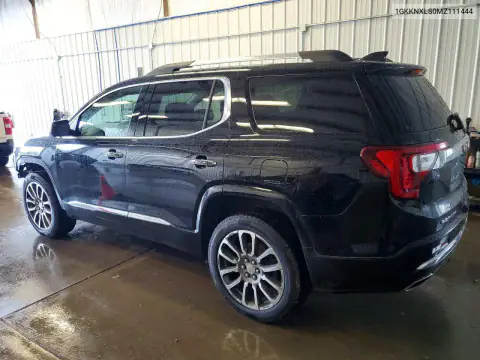 1GKKNXLS0MZ111444 — 2021 GMC Acadia, zdjęcie 2 z Copart, Przód