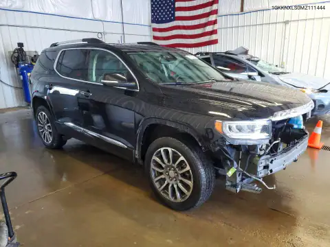 1GKKNXLS0MZ111444 — 2021 GMC Acadia, zdjęcie 4 z Copart, Przód
