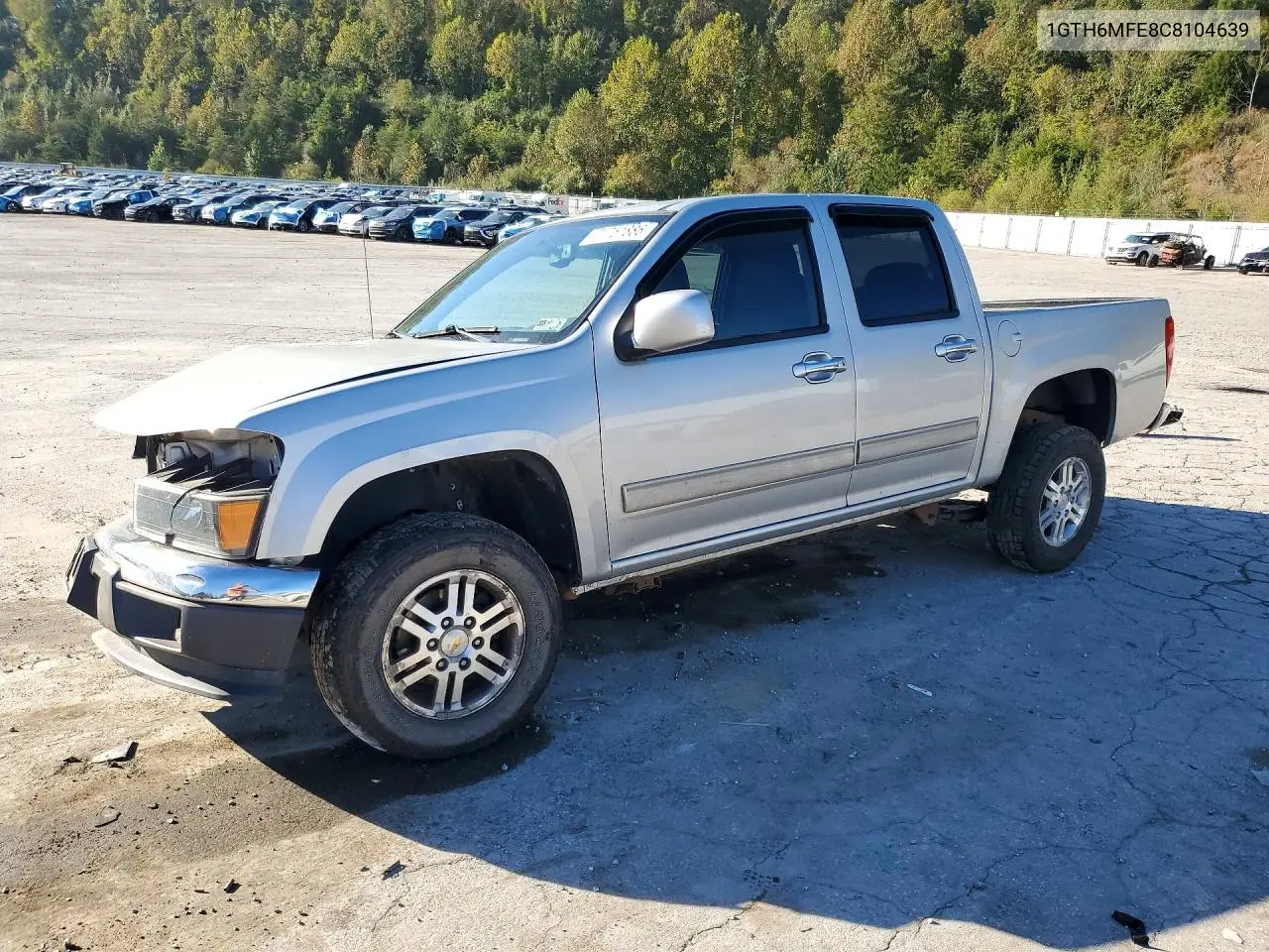 2012 GMC Canyon Sle VIN 1GTH6MFE8C8104639 фото 1
