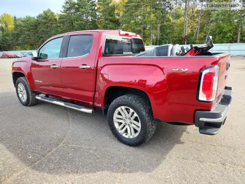 2017 GMC Canyon Slt VIN 1GTG6DEN2H1163571 фото 2