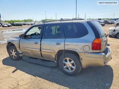 1GKDT13S432327364 — 2003 GMC Envoy, photo 2 from Copart, Side