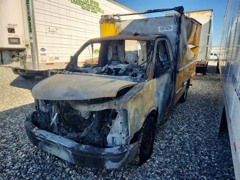 1GD07RFP4K1186235 — 2019 GMC Savana, Fire (Burn), before-repair photos
