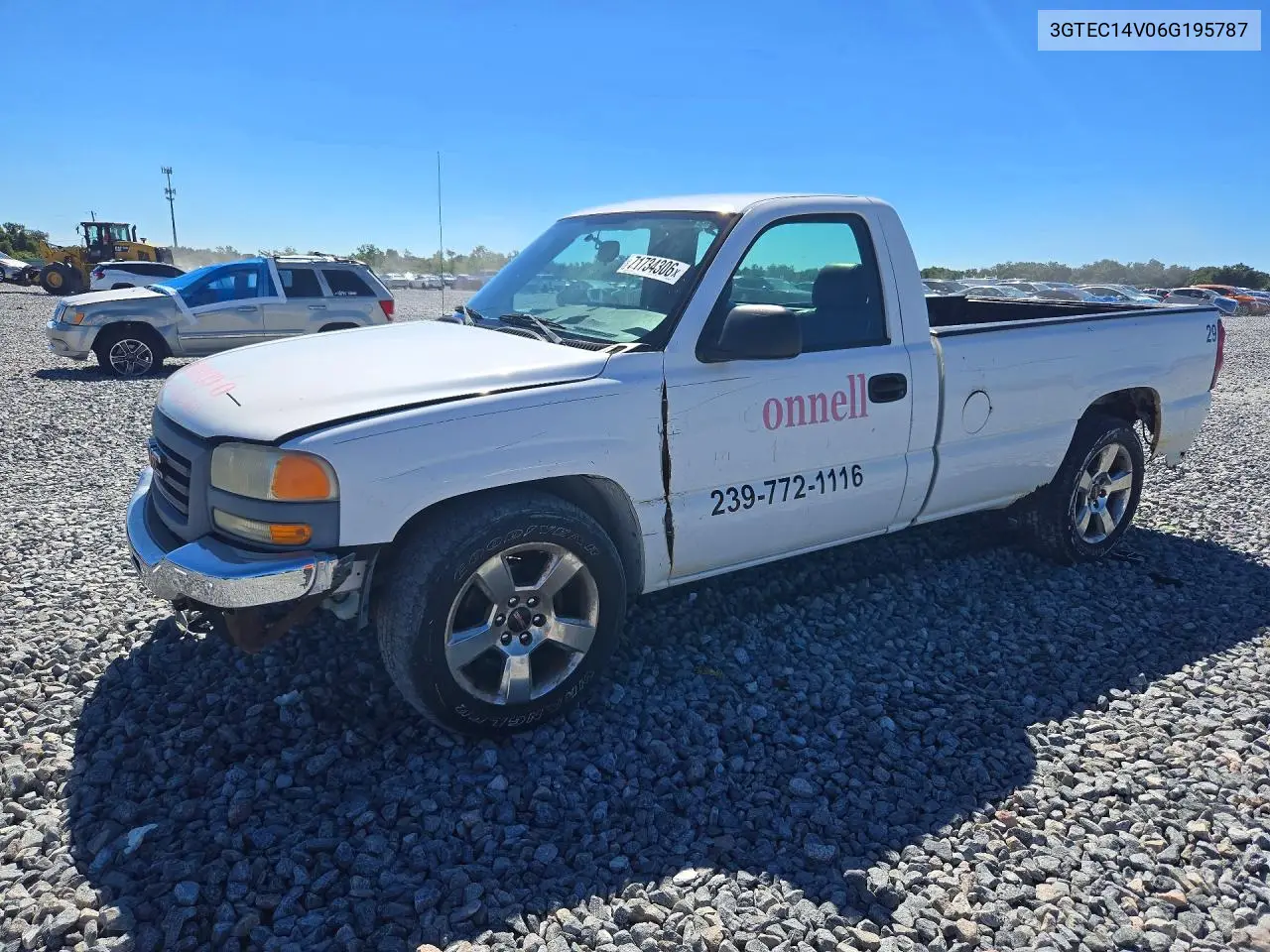 2006 GMC New Sierra C1500 VIN 3GTEC14V06G195787 фото 1