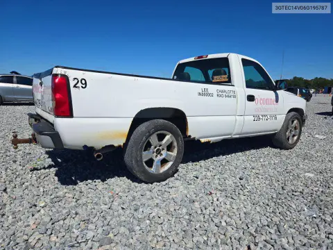 2006 GMC New Sierra C1500 VIN 3GTEC14V06G195787 фото 3