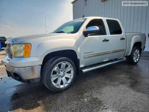 3GTP1VE00BG404027 — 2011 GMC Sierra, Задняя часть, фото до ремонта
