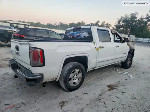 2016 GMC Sierra K1500 Slt VIN 3GTU2NEC3GG160178 фото 3