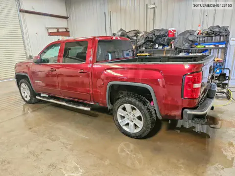 2017 GMC Sierra K1500 Sle VIN 3GTU2MEC5HG423153 фото 2