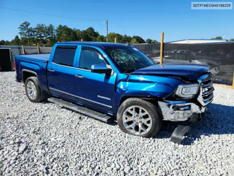 3GTP1NEC0HG188229 — 2017 GMC Sierra, фото 4 с аукциона Copart, ПЕРЕДНЯЯ ЧАСТЬ