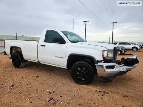 1GTN1LEC3JZ126129 — 2018 GMC Sierra, ფოტო 4, Copart, წინა ნაწილი