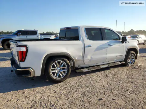 2019 GMC Sierra C1500 Slt VIN 3GTP8DED9KG208998 фото 3