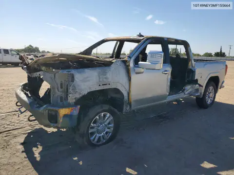 2021 GMC Sierra K2500 Slt VIN 1GT49NEY3MF155664 фото 1