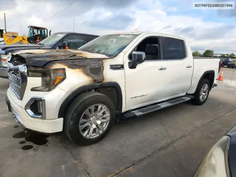 3GTP8FED2MG207898 — 2021 GMC Sierra, пожар двигателя, фото до ремонта