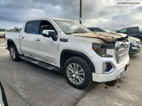 3GTP8FED2MG207898 — 2021 GMC Sierra, фото 4 с аукциона Copart 26.10.2026, пожар двигателя