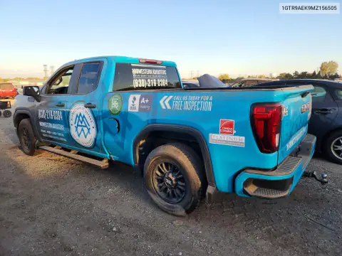 1GTR9AEK9MZ156505 — 2021 GMC Sierra, photo 2 from Copart, Flood