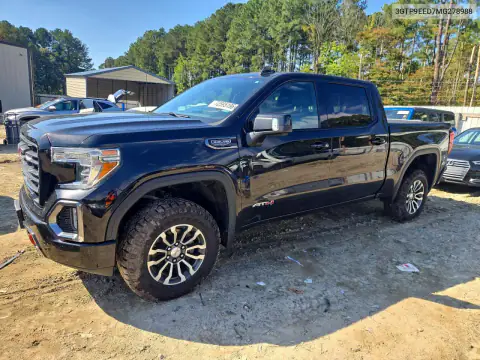 3GTP9EED7MG278988 — 2021 GMC Sierra, Подтопление, фото до ремонта