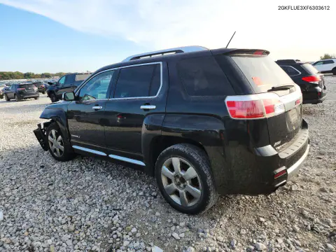 2015 GMC Terrain Denali VIN 2GKFLUE3XF6303612 фото 2