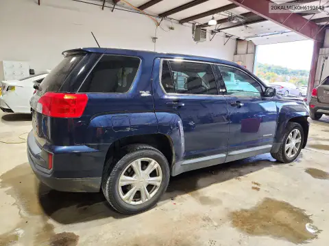 2GKALMEK0H6193643 — 2017 GMC Terrain, ფოტო 3, Copart, გვერდითი ნაწილი