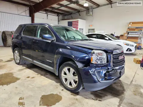 2GKALMEK0H6193643 — 2017 GMC Terrain, ფოტო 4, Copart, გვერდითი ნაწილი