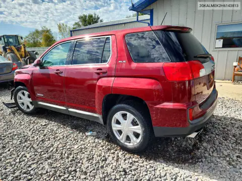 2GKALMEK2H6143813 — 2017 GMC Terrain, фото 2 с аукциона Copart, Передняя часть
