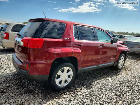 2GKALMEK2H6143813 — 2017 GMC Terrain, фото 3 с аукциона Copart, Передняя часть