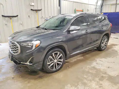 3GKALXEX7JL343133 — 2018 GMC Terrain, Передняя часть (Front End), фото до ремонта