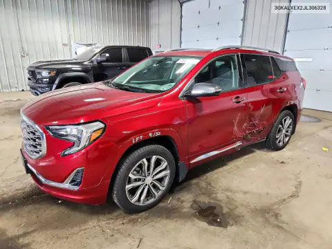 3GKALXEX2JL306328 — 2018 GMC Terrain, გვერდითი ნაწილი, ფოტოები შეკეთებამდე