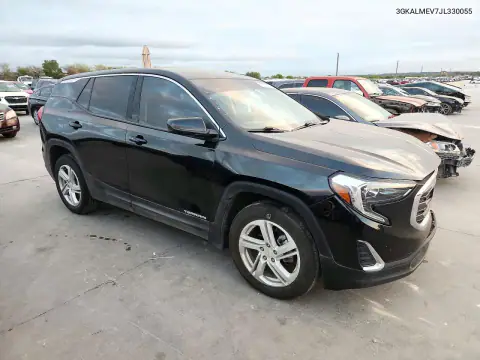 3GKALMEV7JL330055 — 2018 GMC Terrain, фото 4 с аукциона Copart, Передняя часть