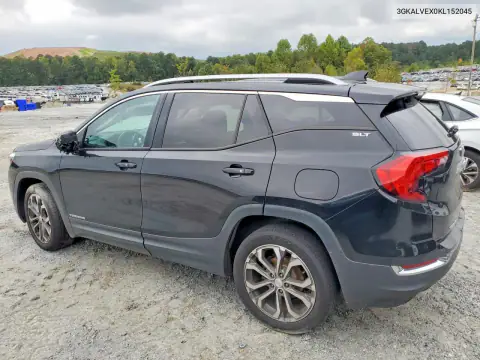 3GKALVEX0KL152045 — 2019 GMC Terrain, foto 2 de Copart, Lateral