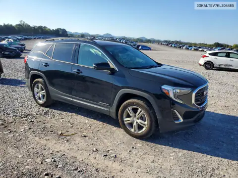 3GKALTEV7KL304485 — 2019 GMC Terrain, photo 4 from Copart, Side
