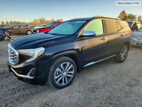 3GKALXEX6KL127761 — 2019 GMC Terrain, Parte trasera, fotos antes de reparar
