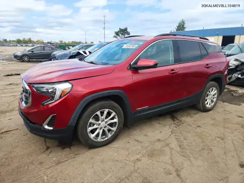 3GKALMEV8LL104819 — 2020 GMC Terrain, Przód, zdjęć przed naprawą