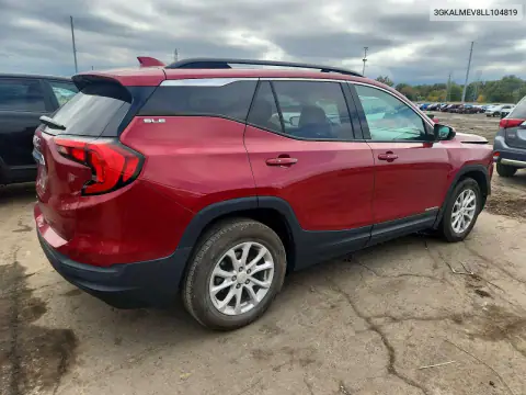 3GKALMEV8LL104819 — 2020 GMC Terrain, photo 3 from Copart 20.10.2026, Front end
