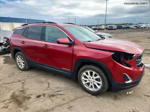 3GKALMEV8LL104819 — 2020 GMC Terrain, photo 4 from Copart 20.10.2026, Front end