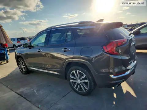 3GKALSEX3LL158115 — 2020 GMC Terrain, photo 2 from Copart, Flood