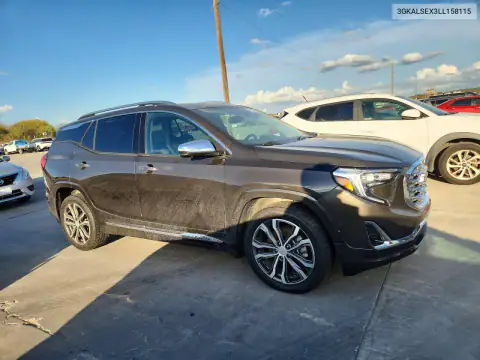 3GKALSEX3LL158115 — 2020 GMC Terrain, photo 4 from Copart, Flood