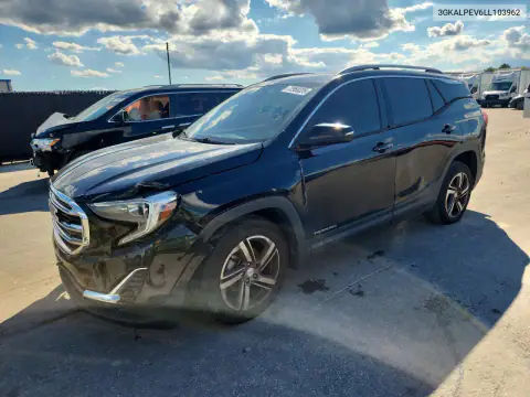3GKALPEV6LL103962 — 2020 GMC Terrain, Parte delantera, fotos antes de reparar