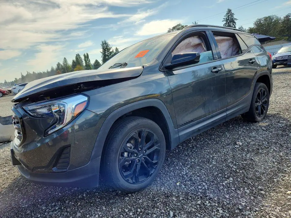 3GKALTEV3ML332030 GMC Terrain 2021 — Front end damage, before-repair photo