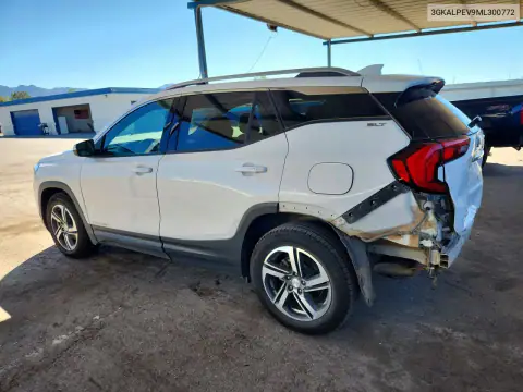 3GKALPEV9ML300772 — 2021 GMC Terrain, foto 2 de Copart, Parte trasera