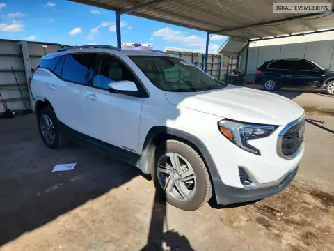 3GKALPEV9ML300772 — 2021 GMC Terrain, foto 4 de Copart, Parte trasera