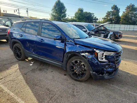 3GKALMEV6NL233743 — 2022 GMC Terrain, photo 4 from Copart, Front end