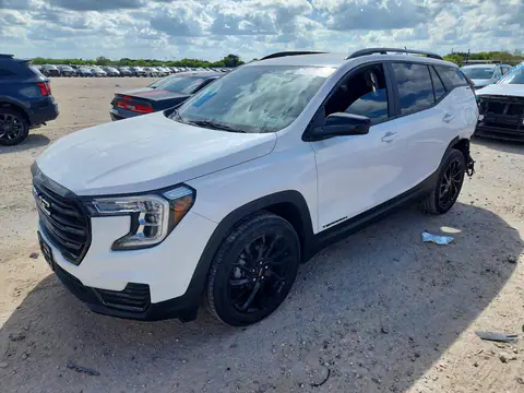 3GKALMEG8PL218536 — 2023 GMC Terrain, Parte trasera, fotos antes de reparar