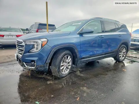 3GKALVEG6RL360070 — 2024 GMC Terrain, Передняя часть, фото до ремонта