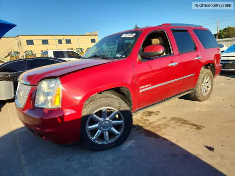 2013 GMC Yukon Denali VIN 1GKS1EEFXDR338088 фото 1