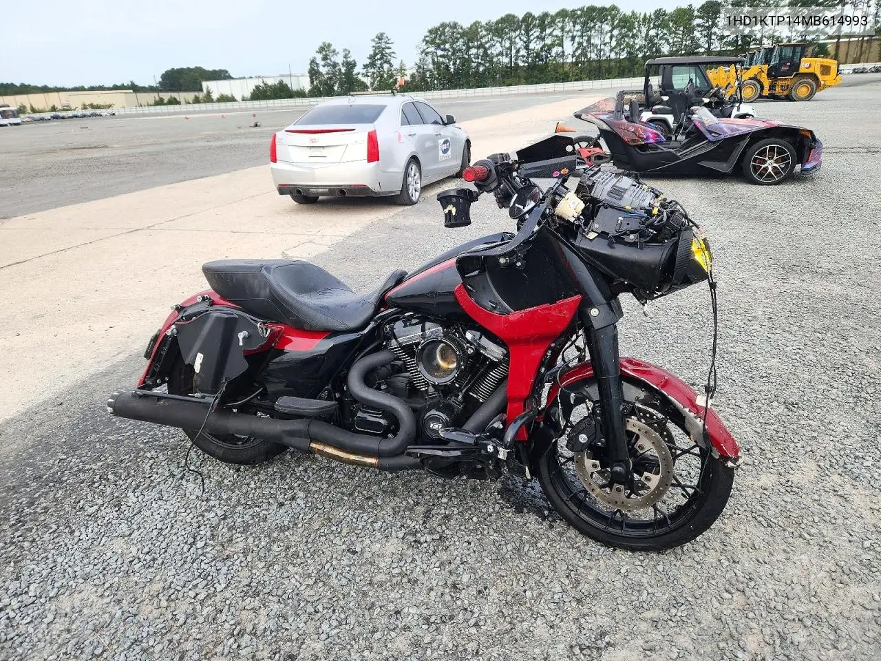 2021 Harley-Davidson Fltrxs VIN 1HD1KTP14MB614993 фото 1