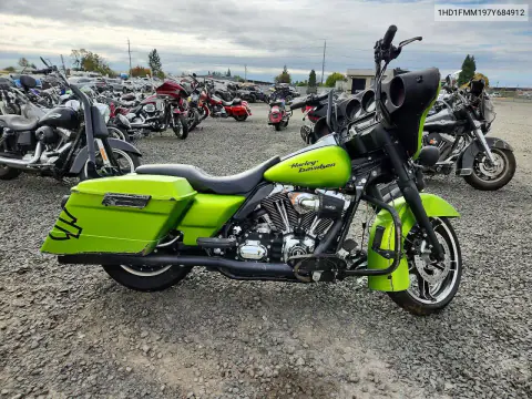 2007 Harley Dav Flhtpi VIN 1HD1FMM197Y684912 фото 1