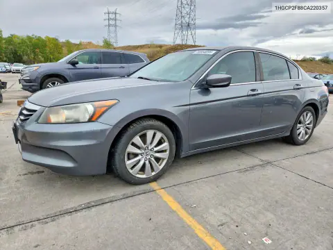 2012 Honda Accord Exl VIN 1HGCP2F88CA220357 фото 1